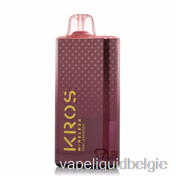 Vape Liquid Kros Wireless 9000 Wegwerp Roze Limonade